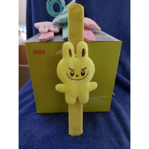 The Monster, Labubu Yellow Plush Slap Bracelet